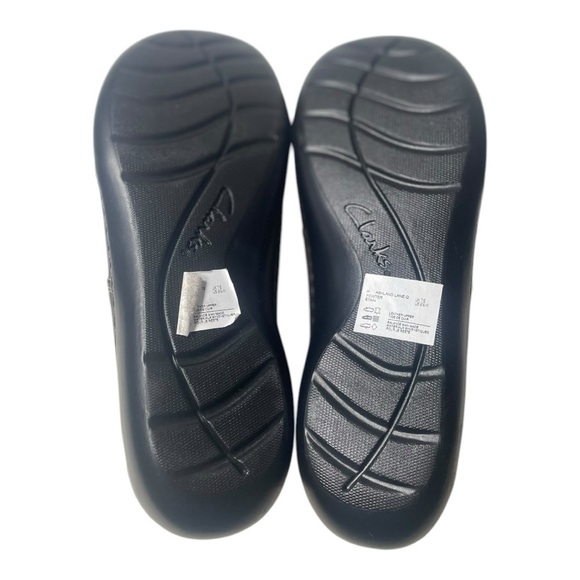 NWT Clarks Women’s Ashland Lane Leather Metallic Slip On Loafers - Picture 6 of 9